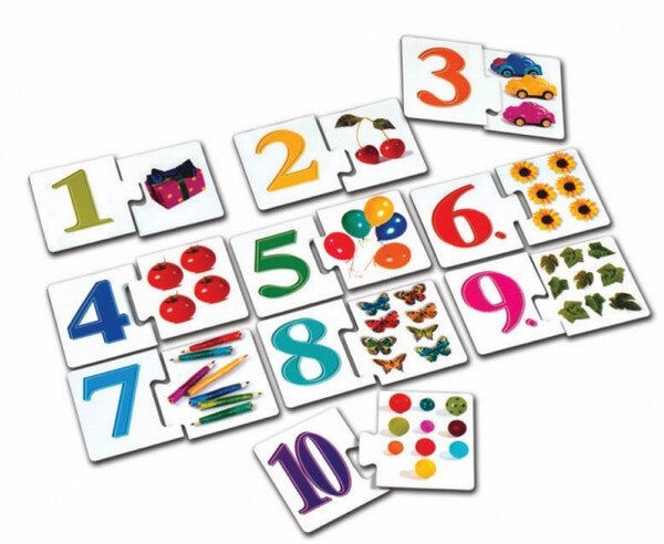 SMALL WORLD TOYS MATCH THE NUMBERS CARD GAME