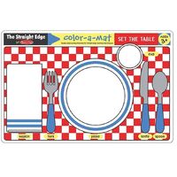 MELISSA AND DOUG COLOR-A-MAT SET THE TABLE