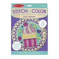 MELISSA AND DOUG 8919 STITCH BY COLOR CUTE CUPCAKE