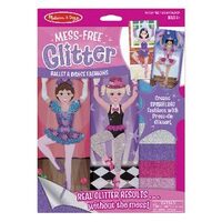 MELISSA AND DOUG MESS FREE GLITTER BALLET & DANCE FASHIONS