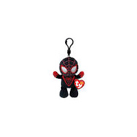 TY BEANIE BABIES MARVEL MILES MORALES PLUSH CLIP