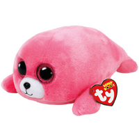 TY BEANIE BOOS PIERRE PINK SEAL MEDIUM