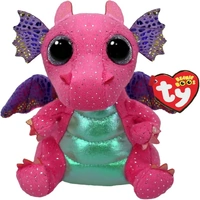 TY 37361 BEANIE BOOS SPITFIRE - PINK DRAGON REGULAR PLUSH