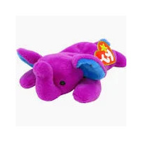 TY BEANIE BABIES PEANUT ELEPHANT REGULAR PLUSH