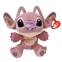 TY 44031 BEANIE BABIES DISNEY STITCH - ANGEL REGULAR PLUSH