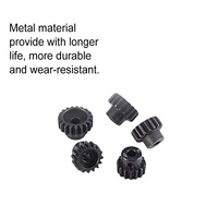 SURPASS HOBBY 13T/14T/15T/16T/17T M1 PINION GEAR PACK ALLOY STEEL 5.0MM BORE 5 PIECES