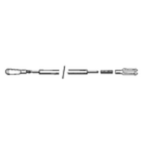DU-BRO 113 STEEL PUSH ROD ASSEMBLY