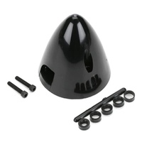 DUBRO 291 2-3/4INCH SPINNER BLACK 1 PIECE PER PACK