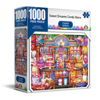 CROWN 018401 CHARM SERIES CAKE SHOP 1000PC JIGSAW PUZZLE