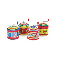SCHYLLING TIN MUSICAL BOX ASSORTED COLOURS