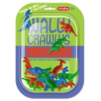 SCHYLLING WALLY CRAWLYS DINOSAURS STRETCHY SQUISHY WALL CRAWLING FIGURES