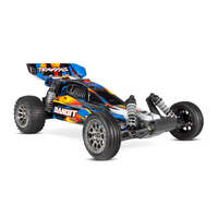 TRAXXAS 24076-74BLU BANDIT VXL BLUE BRUSHLESS VELINEON SYSTEM 272R MAGNUM TRANSMISSION 1/10 SCALE 2WD BUGGY  26T/76T PINION SPUR GEARING BATTERY AND C