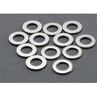 TRAXXAS 2746 WASHERS 3 X 6MM METAL 12 PIECE