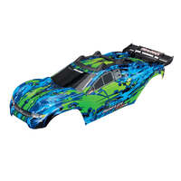 TRAXXAS 6717G RUSTLER 4X4 VXL BODY GREEN