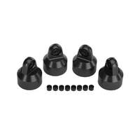 TRAXXAS 7764X SHOCK ABSORBER TOP CAPS HARD ANODIZED ALUMINIUM BLACK