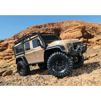 TRAXXAS 82056-4 TRX4 SCALE AND TRAIL CRAWLER LANDROVER DEFENDER SAND 1/10 REMOTE CONTROL CRAWLER