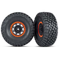 TRAXXAS 8472 TIRES AND WHEELS ASSEMBLED AND GLUED