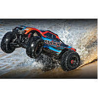 TRAXXAS 89086-4 RED MAXX V2 1:10 4WD MONSTER TRUCK - RED - BATTERIES AND CHARGER NOT INCLUDED