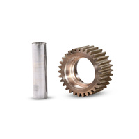 TRAXXAS 9492 30T IDLER GEAR AND SHAFT STEEL