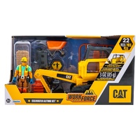 CAT 83456 WORK FORCE EXCAVATOR ACTION SET 22 PIECE