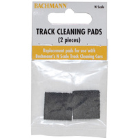 BACHMANN 16999 N SCALE TRACK CLEANING PADS 2 PACK	