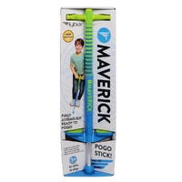 FLYBAR MAVERICK POGO STICK BLUE/GREEN - AGE 5+ 18-36kg