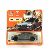 MATCHBOX 70 YEAR ANNIVERSARY C0859-0 TESLA MODEL X 90/100  SHORT  CARD