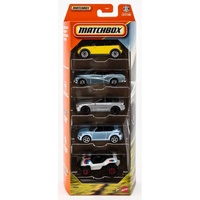 MATCHBOX C1817 5 PACK CONVERTIBLE DREAMS DIECAST CARS