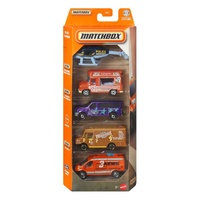 MATCHBOX C1817 5 PACK CITY LIFE DIECAST CARS