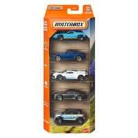 MATCHBOX C1817 5 PACK EUROPEAN MOTORWAY DIECAST CARS