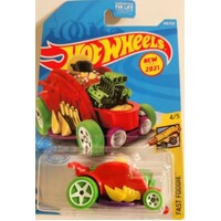 HOT WHEELS BASIC 108/250 - FAST FOODIE SERIES - CAR DE ASADA #4 OF 5