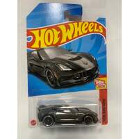 HOT WHEELS BASIC 193/250 - THEN AND NOW SERIES - CORVETTE C7 Z06 #1 OF 10
