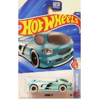 HOT WHEELS BASIC 18/250 - HW FAN DRIVEN SERIES - DEORA II 1 OF 5 DIECAST CAR LONG CARD