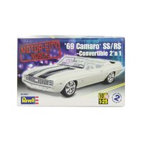 REVELL 85-4929 1969 CAMARO SS/RS CONVERTIBLE 1:25 PLASTIC MODEL CAR KIT