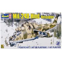 REVELL 85-5856 MIL-24D HIND HELICOPTER 1:48 PLASTIC MODEL HELICOPTER KIT