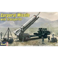 REVELL 85-7852 CORPORAL MISSILE WITH TRANSPORTER 1:40 PLASTIC MODEL TRUCK KIT