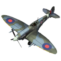METAL EARTH ME1005 AIRCRAFT SUPERMARINE SPITFIRE 3D METAL MODEL KIT