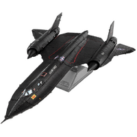 METAL EARTH ME1034 LOCKHEED MARTIN SR-17 BLACKBIRD 3D METAL MODEL KIT