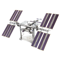 METAL EARTH ICX140 SPACE INTERNATIONAL SPACE STATION 3D METAL MODEL KIT