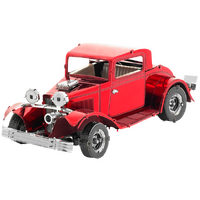 METAL EARTH MMS198 VEHICLES 1932 FORD COUPE HOTROD 3D METAL MODEL KIT