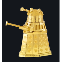 METAL EARTH MMS401G DOCTOR WHO GOLD DALEK 3D METAL MODEL KIT