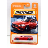 MATCHBOX 2020 MERCEDES-BENZ CLA SHOOTING BRAKE 99/100 METAL DIECAST CAR LONGCARD	