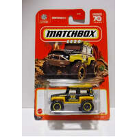 MATCHBOX 70 YEARS HKX20 DUNE DOG 65 OF 100 DIECAST CAR LONG CARD