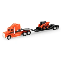 TOMY 37975 KUBOTA SEMI REMORQUE 1/64 SCALE ORANGE