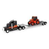 TOMY 37975 KUBOTA SEMI REMORQUE 1/64 SCALE BLACK