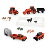 TOMY 47706 KUBOTA 20PC VALUE SET 1/64 SCALE