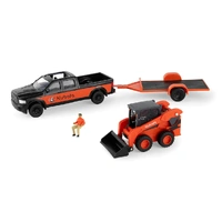 TOMY 47707 KUBOTA SKIDSTEER SET 1/32 SCALE DIECAST VEHICLES