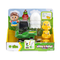 TOMY 47722 JOHN DEERE KIDS BUILD A BUDDY STACKERS CHICKS 10 PIECE SET