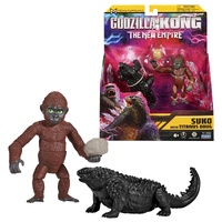 MONSTERVERSE GODZILLA X KONG THE NEW EMPIRE SUKO WITH TITANUS DOUG 6 INCH FIGURINE