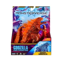 PLAYMATES TOYS MONSTERVERSE GODZILLA KING OF THE MONSTERS BURNING GODZILLA 6 INCH FIGURINE